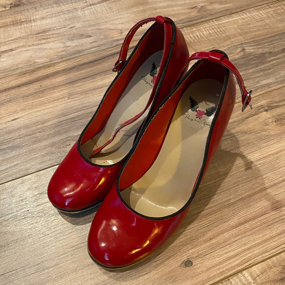 Penny Loves Kenny Red Heels